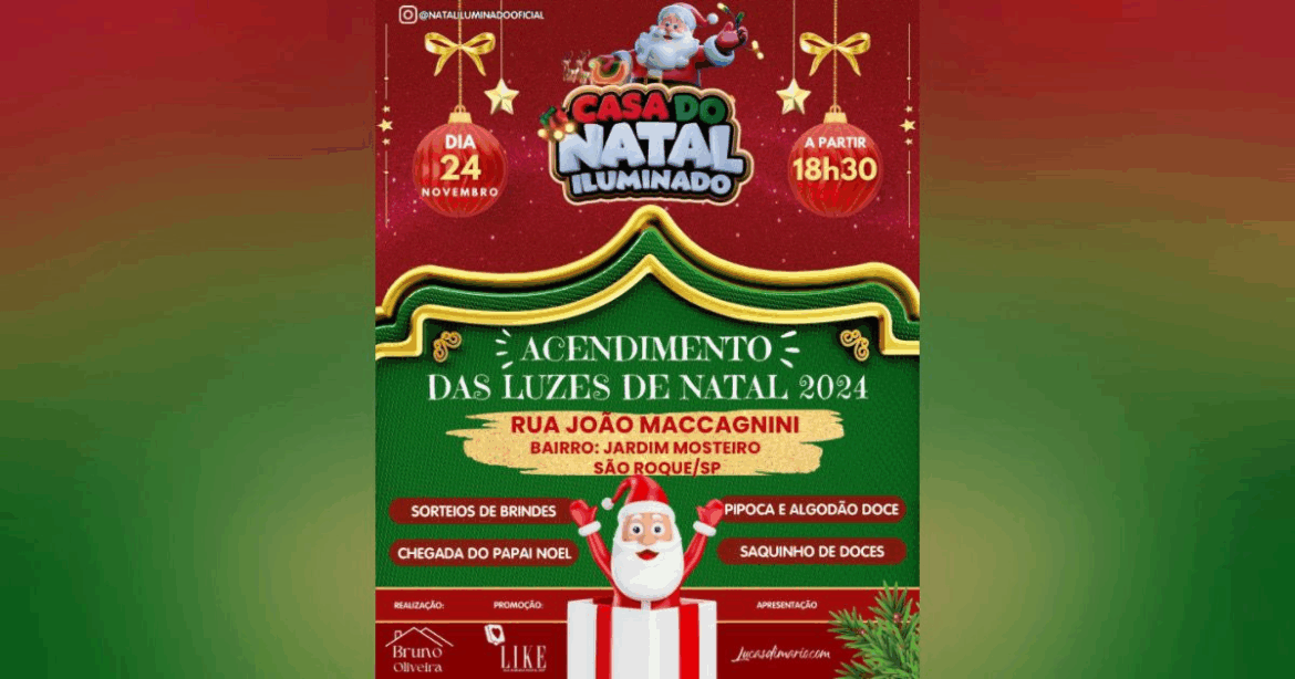 Casa Natal Iluminado será inaugurada neste domingo (24), no Jardim Mosteiro, em São Roque